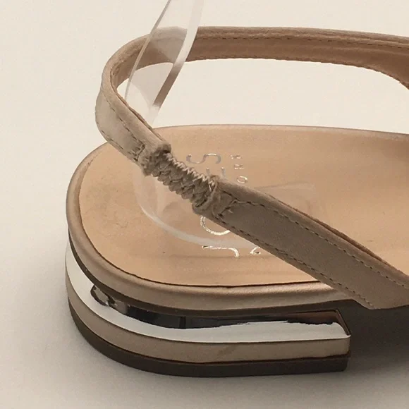 JONES NEW YORK Satin Bow Tie Slingback Flats (Quentina) - Picture 5 of 9